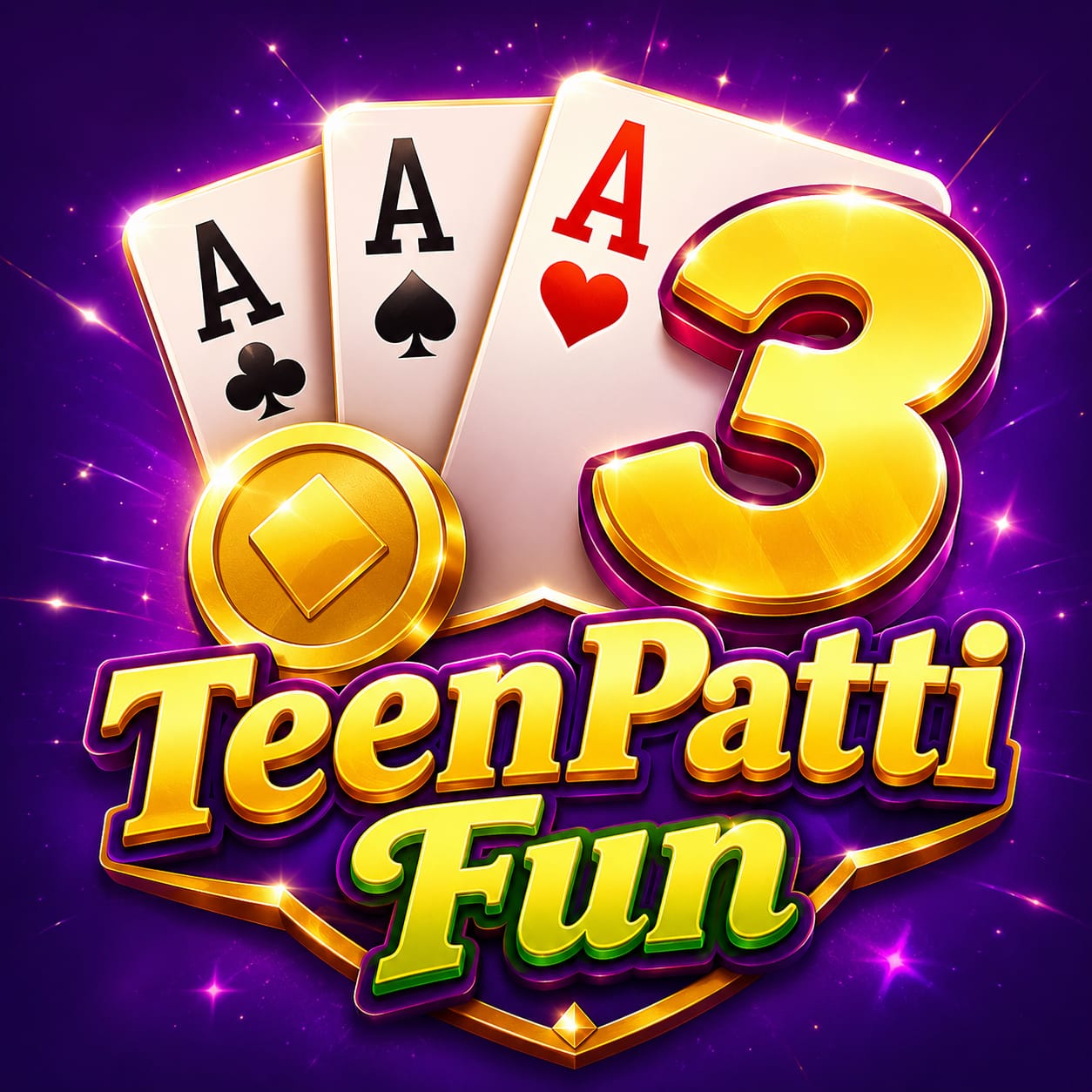 Teen Patti Fun Logo